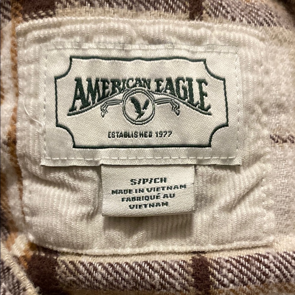 American Eagle Plaid Shirt